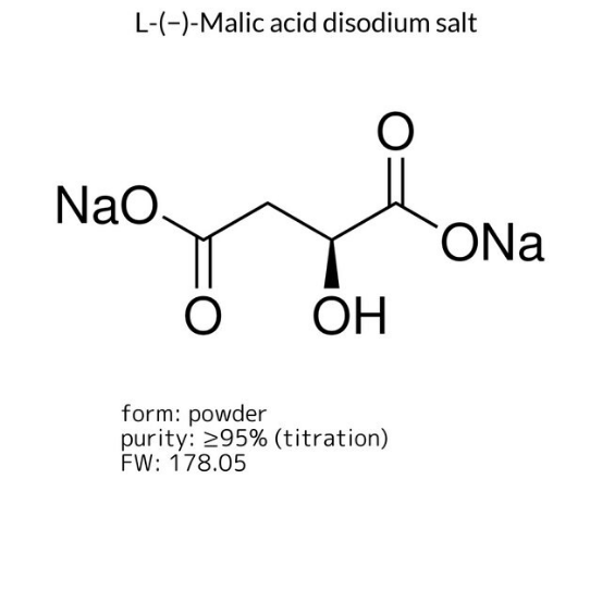 L-(−)-Malic acid disodium salt, 1 X 25 g (M9138-25G)