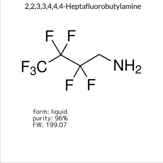 2,2,3,3,4,4,4-Heptafluorobutylamine, 1 X 5 g (730254-5G)