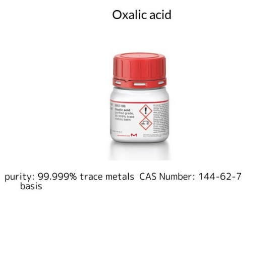 Oxalic acid, 1 X 25 g (658537-25G)