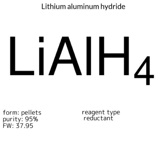 Lithium aluminum hydride, 1 X 100 g (323403-100G)