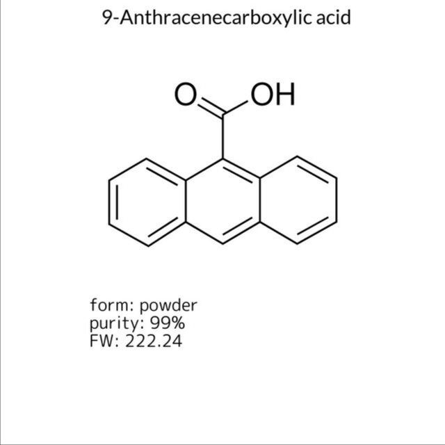 9-Anthracenecarboxylic acid, 1 X 25 g (A89405-25G)