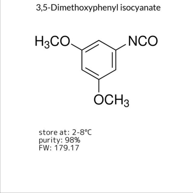 3,5-Dimethoxyphenyl isocyanate, 1 X 2 g (478164-2G)