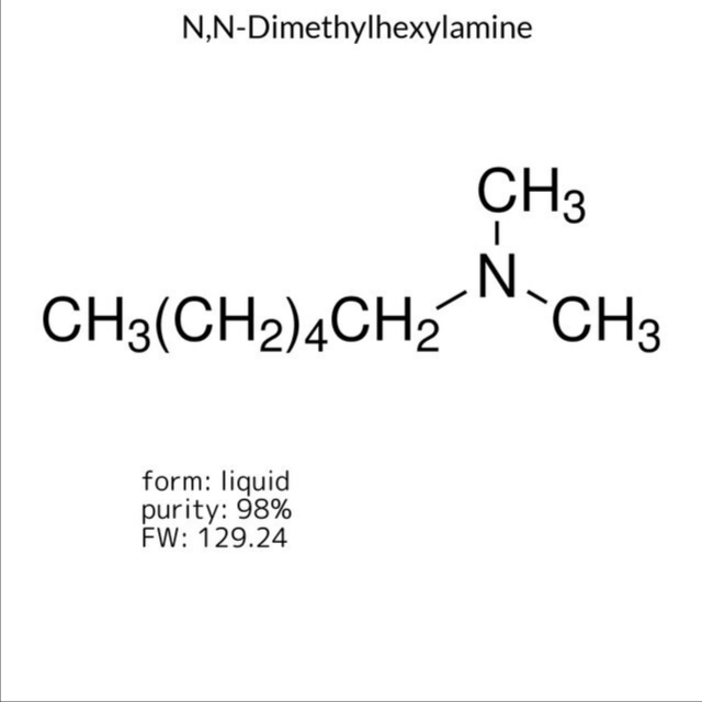 N,N-Dimethylhexylamine, 1 X 25 g (308102-25G)
