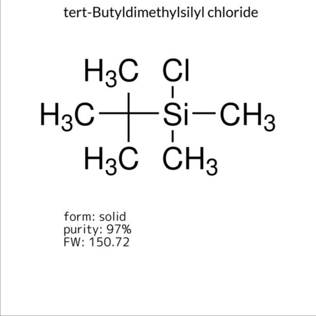 tert-Butyldimethylsilyl chloride, 1 X 100 g (190500-100G)