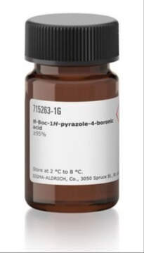 N-Boc-1H-pyrazole-4-boronic acid, 1 X 500 mg (715263-500MG)