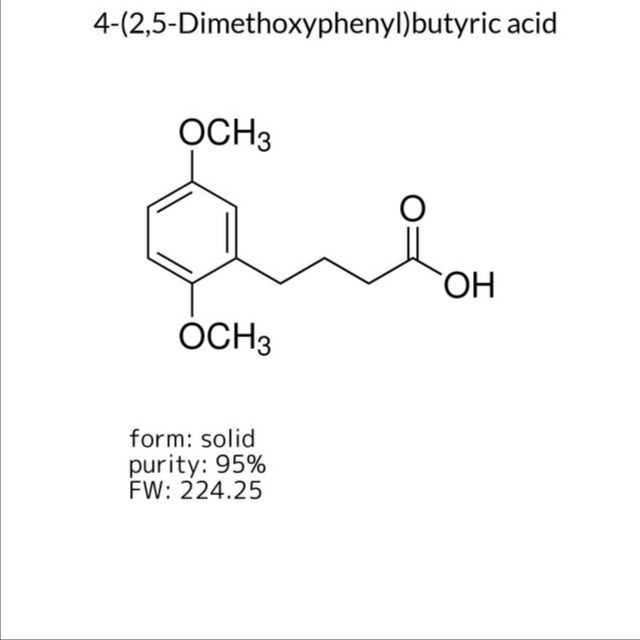 4-(2,5-Dimethoxyphenyl)butyric acid, 1 X 1 g (569631-1G)