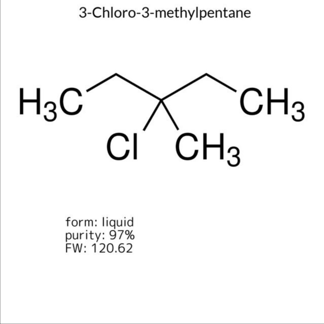 3-Chloro-3-methylpentane, 1 X 25 g (304255-25G)