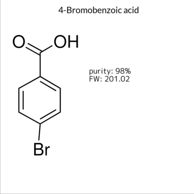 4-Bromobenzoic acid, 1 X 100 g (108510-100G)