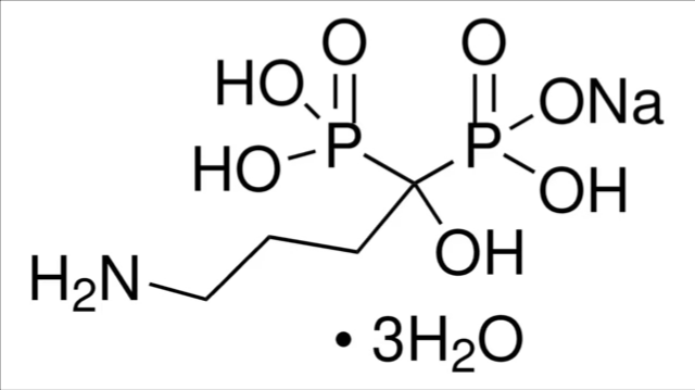 Sodium alendronate trihydrate, 1 X 150 mg (Y0001727)