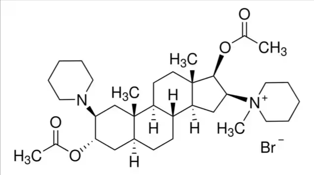 Vecuronium bromide, 1 X 10 mg (Y0000561)
