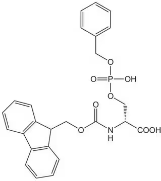 Fmoc-D-Ser(PO(OBzl)OH)-OH, 1 g (8522440001)