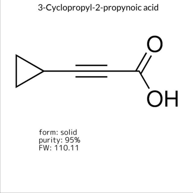 3-Cyclopropyl-2-propynoic acid, 1 X 250 mg (737011-250MG)