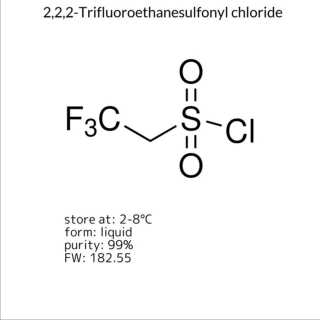 2,2,2-Trifluoroethanesulfonyl chloride, 1 X 1 g (324787-1G)