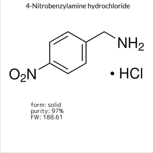 4-Nitrobenzylamine hydrochloride, 1 X 5 g (191434-5G)