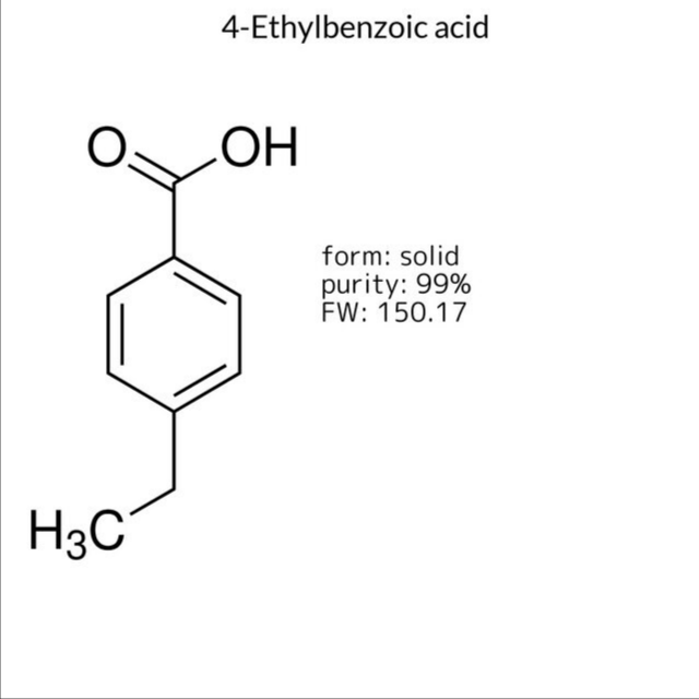 4-Ethylbenzoic acid, 1 X 25 g (191280-25G)