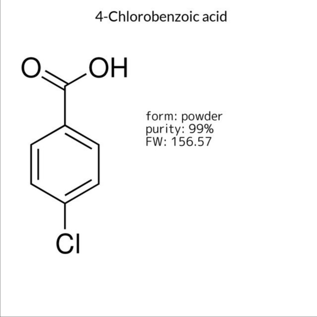 4-Chlorobenzoic acid, 1 X 50 g (135585-50G)