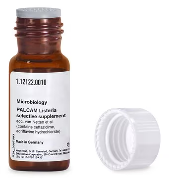 PALCAM Listeria selective supplement, 1 X 10 vial (1121220010)
