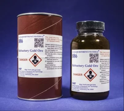 Gold, ore refractory, 200 g (NIST886)