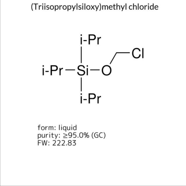 (Triisopropylsiloxy)methyl chloride, 1 X 1 mL (91415-1ML-F)