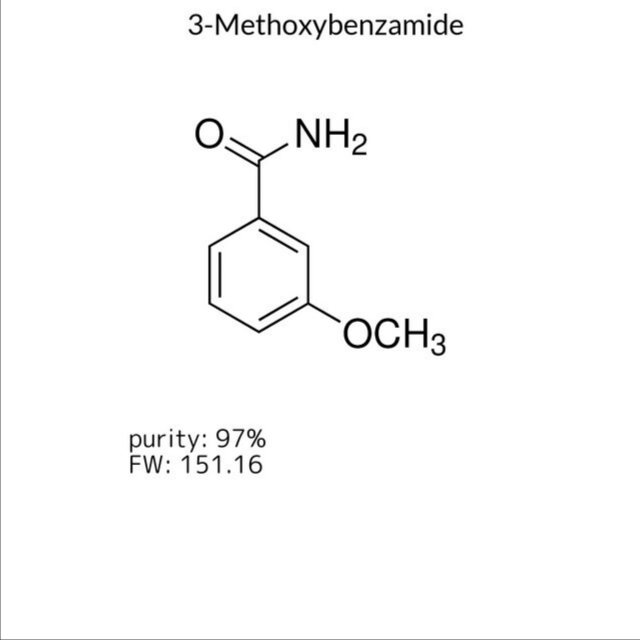 3-Methoxybenzamide, 1 X 5 g (M10050-5G)