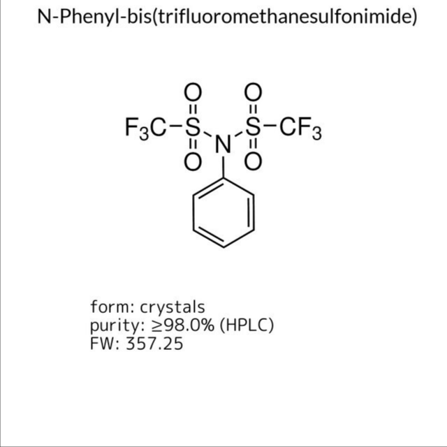 N-Phenyl-bis(trifluoromethanesulfonimide), 1 X 25 g (78175-25G)