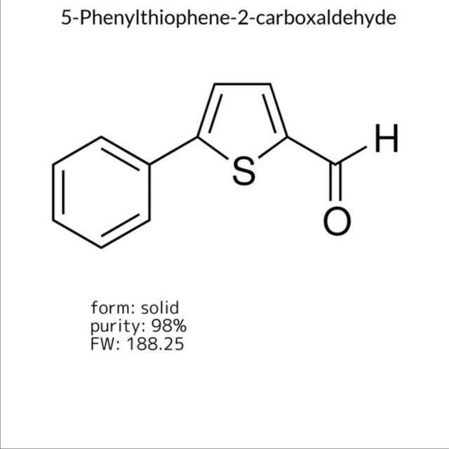 5-Phenylthiophene-2-carboxaldehyde, 1 X 5 g (565938-5G)