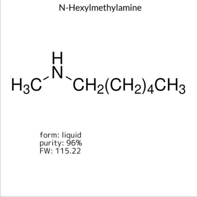 N-Hexylmethylamine, 1 X 10 mL (359327-10ML)