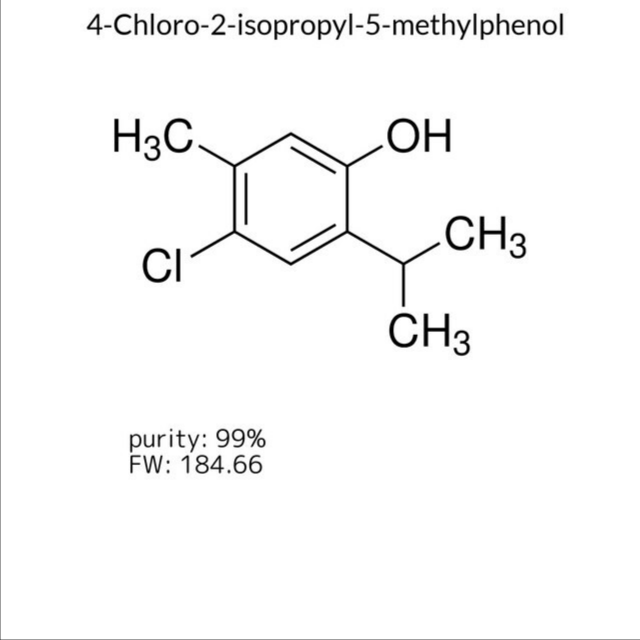 4-Chloro-2-isopropyl-5-methylphenol, 1 X 25 g (261416-25G)