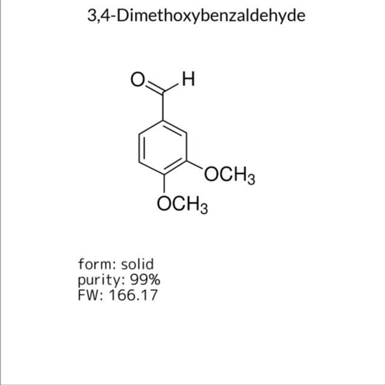 3,4-Dimethoxybenzaldehyde, 1 X 500 g (143758-500G)