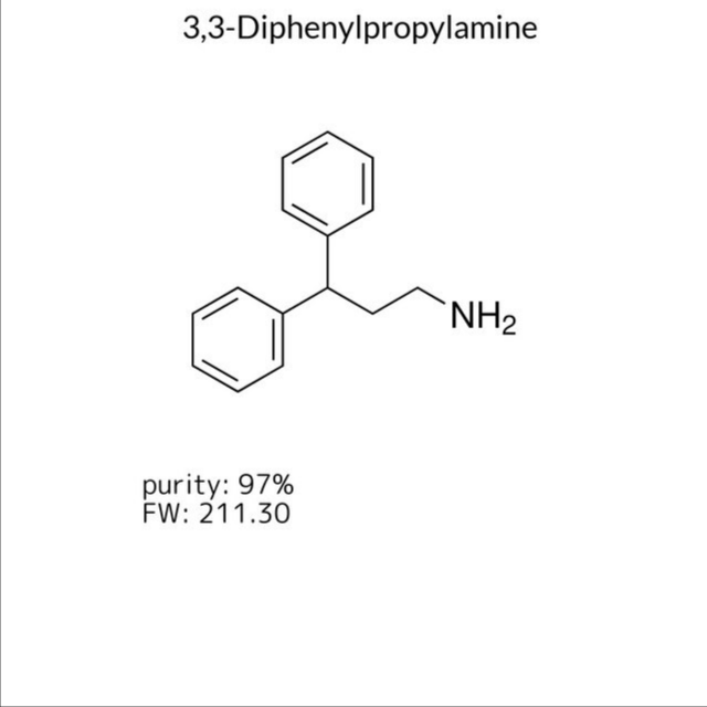 3,3-Diphenylpropylamine, 1 X 25 g (136298-25G)