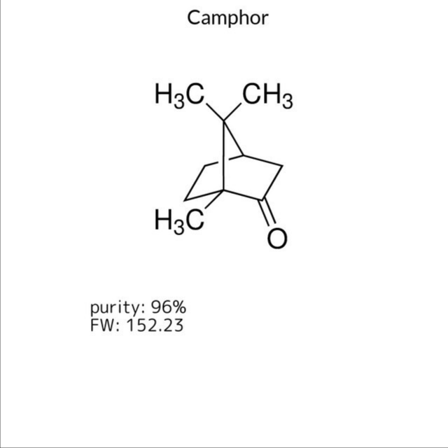 Camphor, 1 X 100 g (148075-100G)