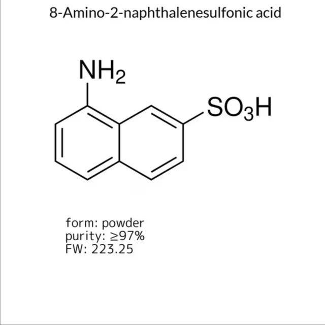 8-Amino-2-naphthalenesulfonic acid, 1 X 25 g (A7782-25G)