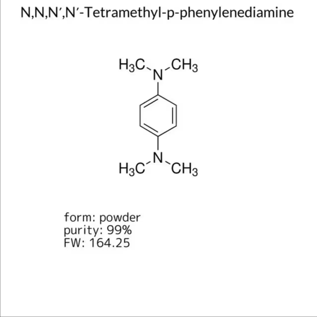 N,N,N′,N′-Tetramethyl-p-phenylenediamine, 1 X 5 g (T7394-5G)