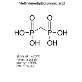 Methylenediphosphonic acid, 1 X 10 g (M9508-10G)