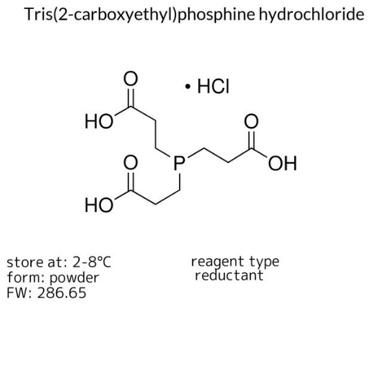 Tris(2-carboxyethyl)phosphine hydrochloride, 1 X 50 g (C4706-50G)