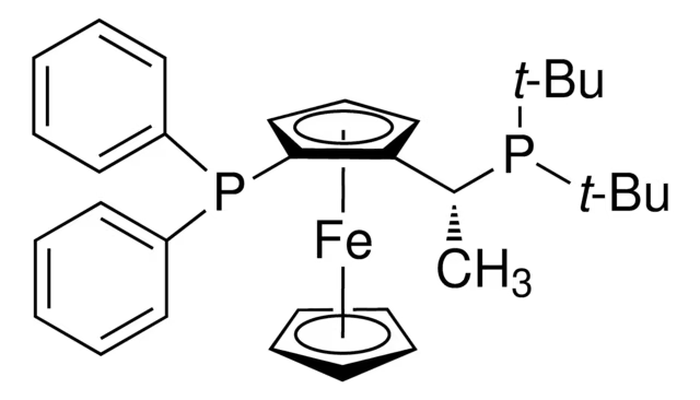 (R)-1-[(SP)-2-(Diphenylphosphino)ferrocenyl]ethyldi-tert-butylphosphine, 1 X 50 g (88719-50G)