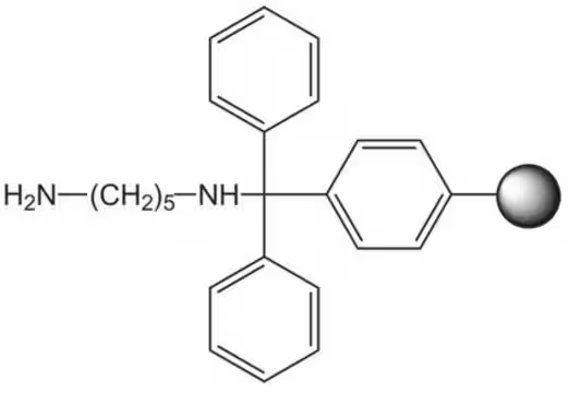1,5-Diaminopentane trityl resin, 25 g (8560900025)