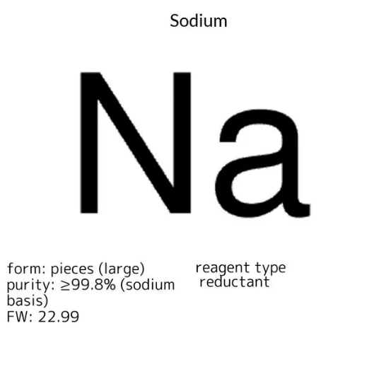 Sodium, 1 X 1 kg (71172-1KG)