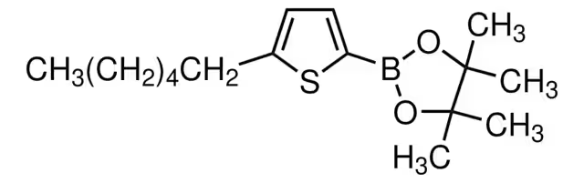 5-Hexyl-2-thiopheneboronic acid pinacol ester, 1 X 5 g (695629-5G)