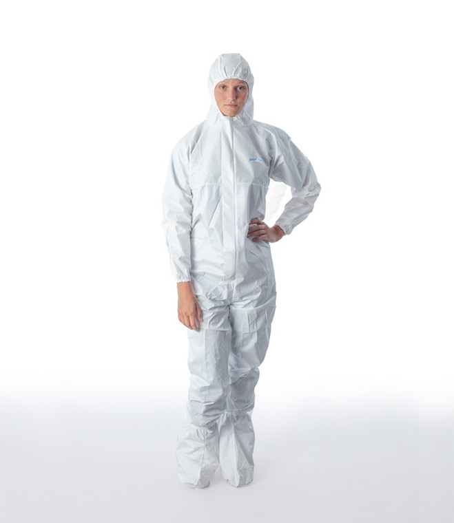 CleanTough™ BDFC Coveralls with Hood & Boots - ISO 4 Rated