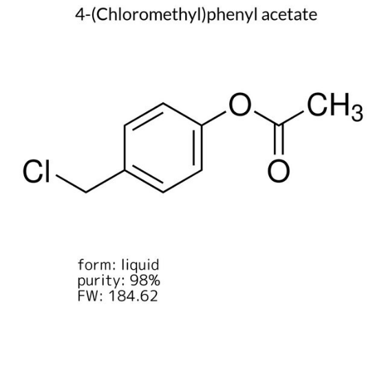 4-(Chloromethyl)phenyl acetate, 1 X 5 g (432881-5G)