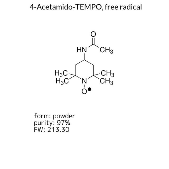4-Acetamido-TEMPO, free radical, 1 X 25 g (390380-25G)