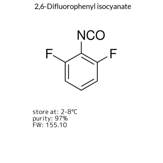 2,6-Difluorophenyl isocyanate, 1 X 5 g (308196-5G)