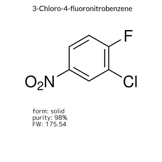 3-Chloro-4-fluoronitrobenzene, 1 X 25 g (233234-25G)
