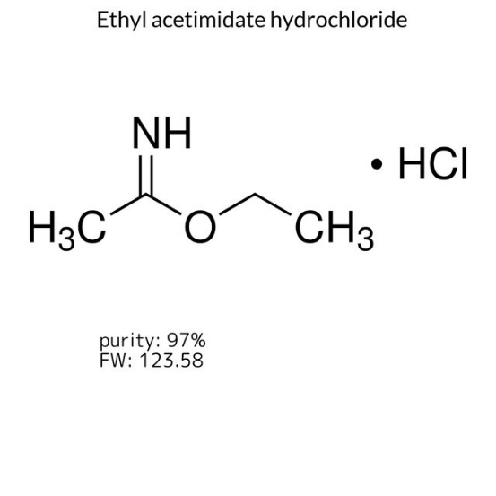 Ethyl acetimidate hydrochloride, 1 X 50 g (188840-50G)