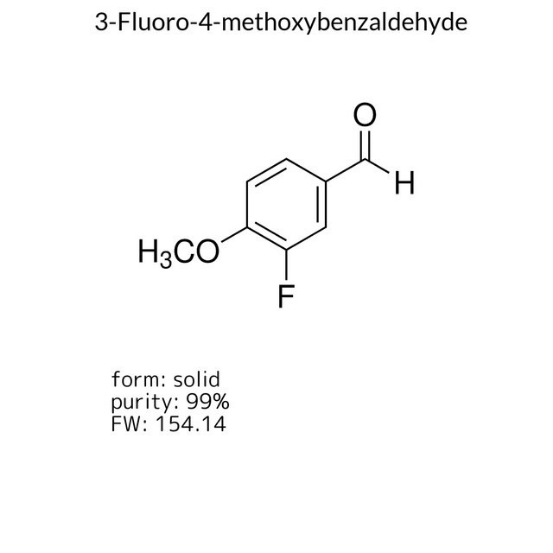 3-Fluoro-4-methoxybenzaldehyde, 1 X 5 g (155586-5G)