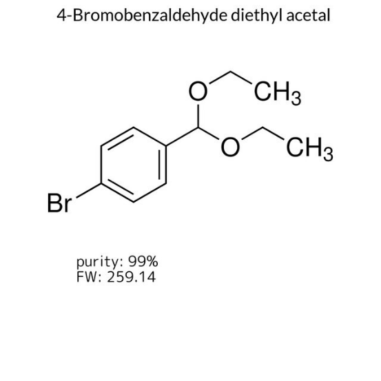 4-Bromobenzaldehyde diethyl acetal, 1 X 10 mL (478962-10ML)