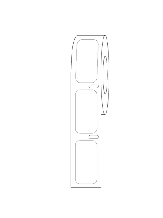 DIRECT THERMAL CRYO LABEL 27x13mm for Cryogenic Vials