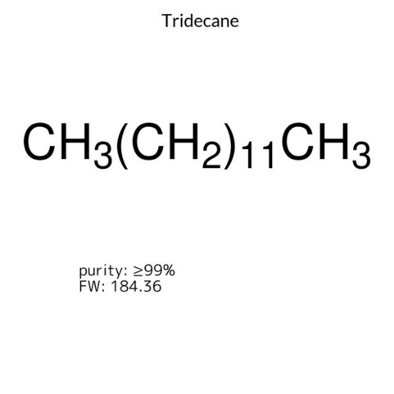 Tridecane, 1 X 25 g (T57401-25G)