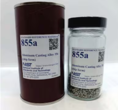 Aluminum casting alloy 356, 30 g (NIST855A)